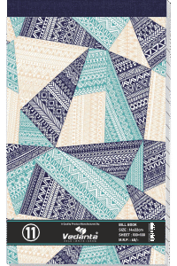 black & white a5 spiral